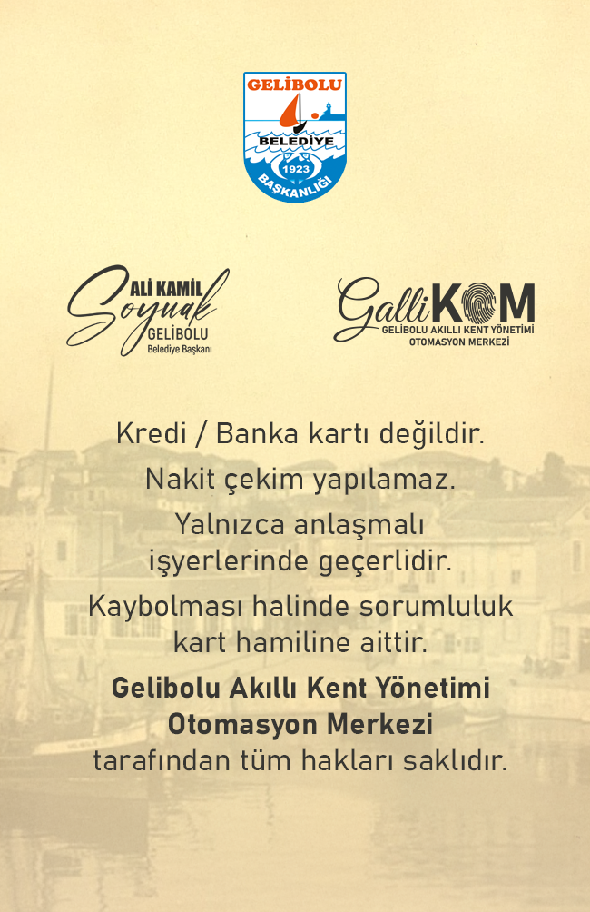 Gallikart arka yüzü